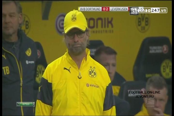 VIDEO clip bàn thắng: Borussia Dortmund 0-2 Bayer 04 Leverkusen (vòng 1 bundesliga)